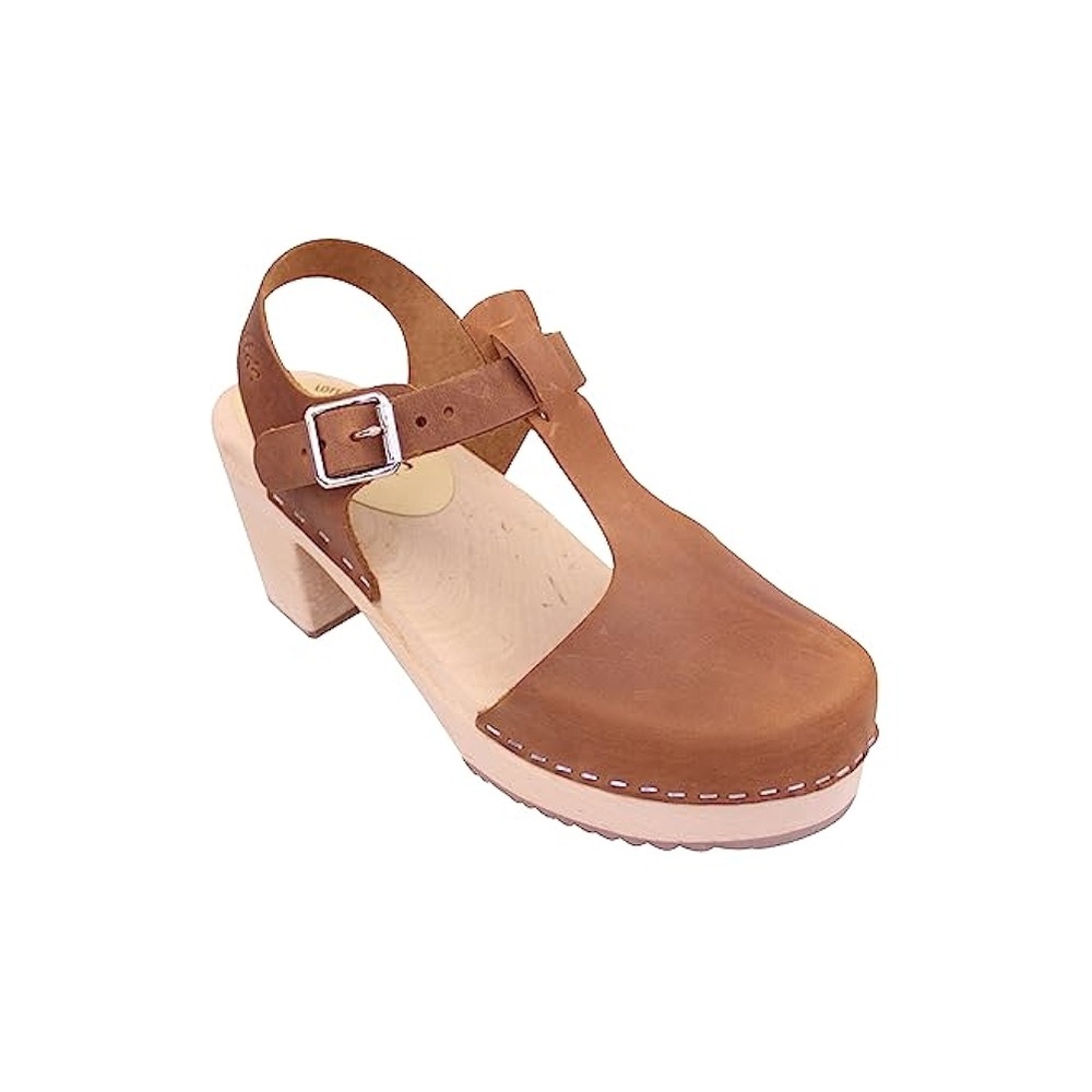 Lotta from Stockholm Natural Leather Women's Clogs